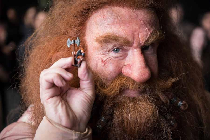 Illustration for article titled The Real Hobbit (and Dwarves) Meet Their LEGO Counterparts